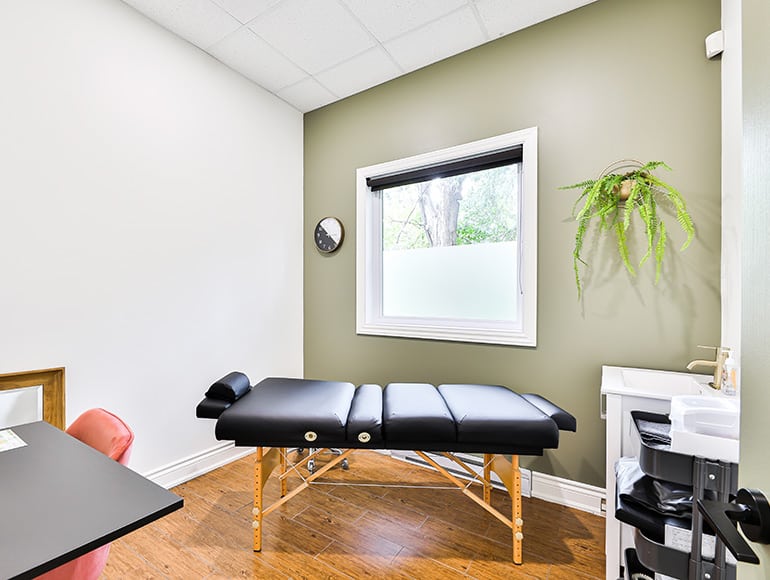 Salle de traitement pour les soins capillaires