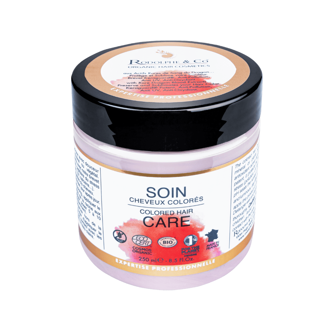 Masque cheveux colorés